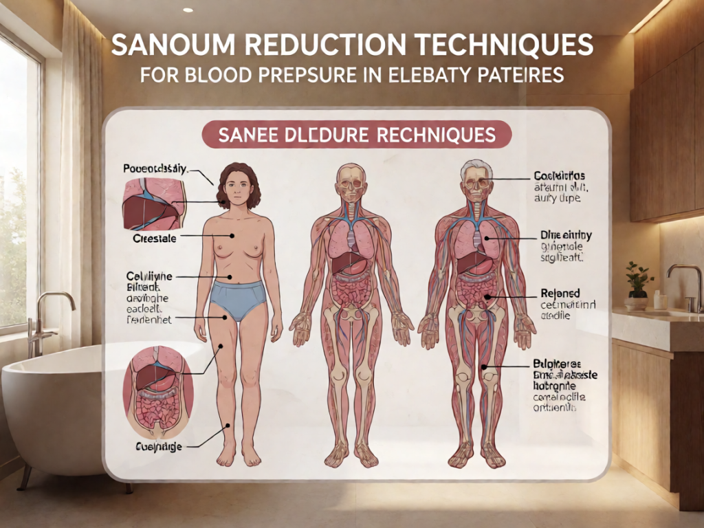 Senior health guide about Sodium Reduction Techniques - medical illustration