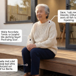 Senior health guide about Outdoor Deck Ramp - medical illustration