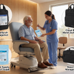 Senior health guide about Travel Supply Management - medical illustration