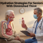 Senior health guide about Hydration Strategies For - medical illustration