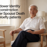 Senior health guide about Widower Identity Reconstruction - medical illustration
