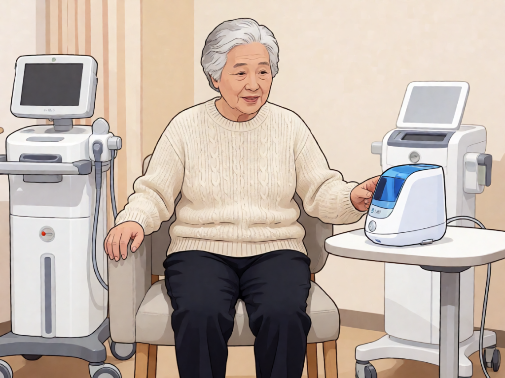 Senior health guide about Humidifier Use for - medical illustration