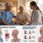 Senior health guide about Hydration Strategies For - medical illustration