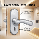 Senior health guide about Lever Door Handles - medical illustration