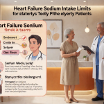 Senior health guide about Heart Failure Sodium - medical illustration