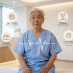 Senior health guide about Recognizing Atrial Fibrillation - medical illustration
