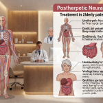 Senior health guide about Postherpetic Neuralgia Treatment - medical illustration