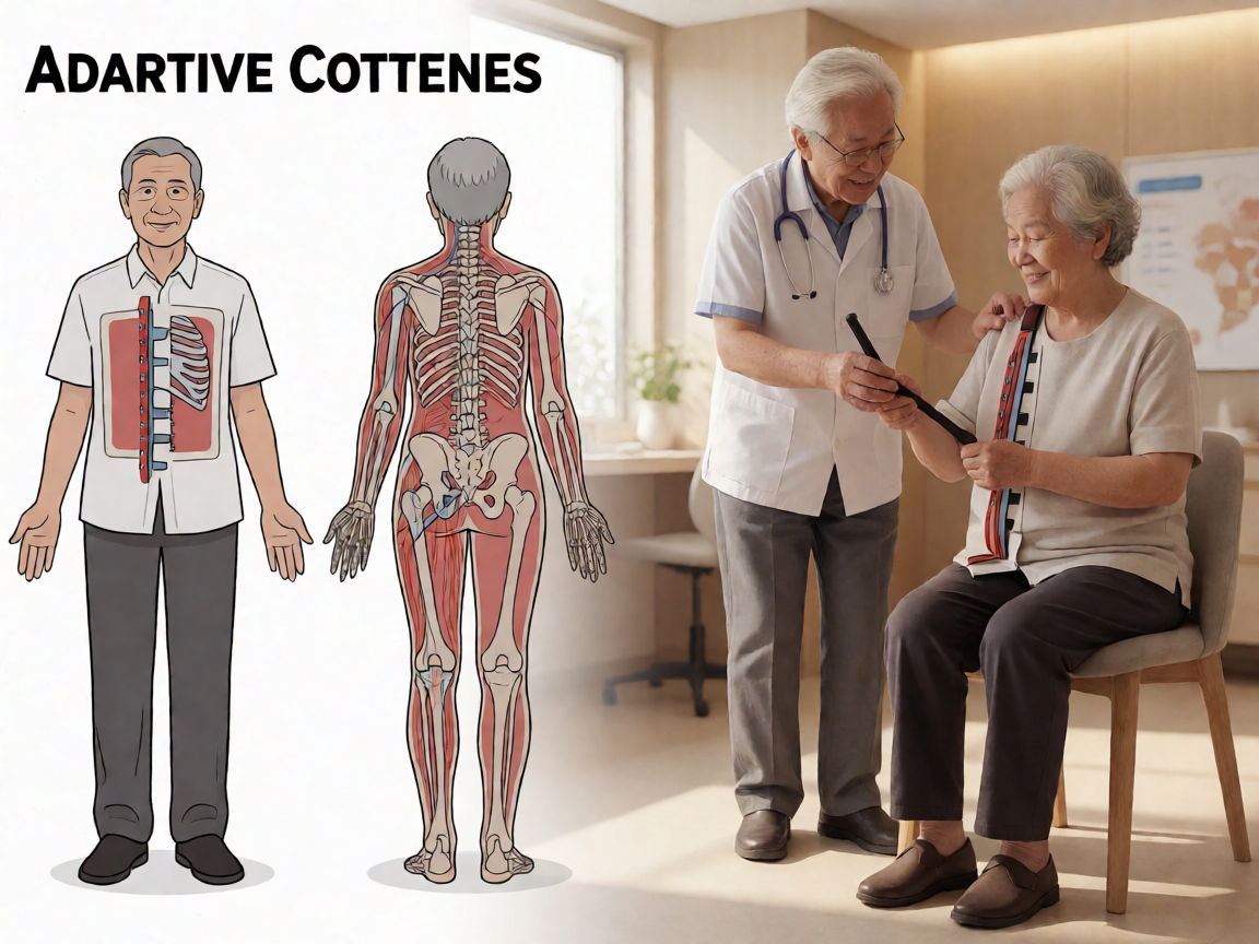 Senior health guide about Adaptive Clothing Fasteners - medical illustration