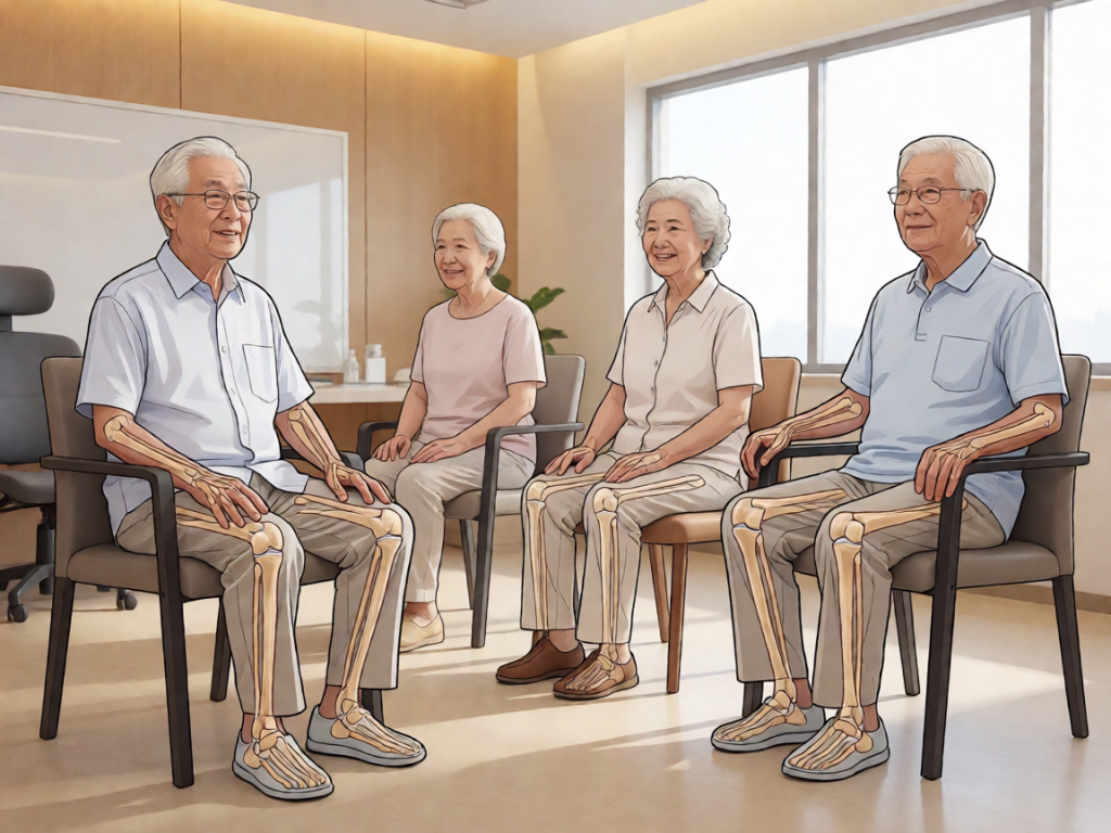 Senior health guide about Peripheral Neuropathy Balance - medical illustration